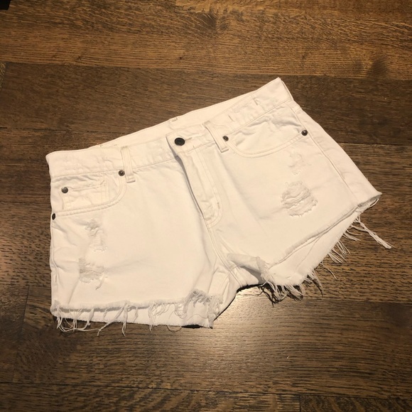 Ralph Lauren Denim & Supply Cut Off Jean Shorts - Picture 2 of 7